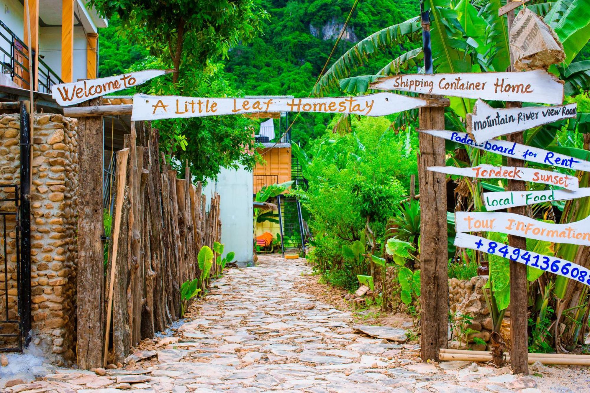 Phong Nha A Little Leaf Homestay 외부 사진